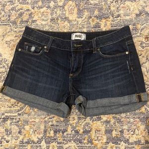 Womens Paige denim shorts, size 27- super stretchy and comfy!
